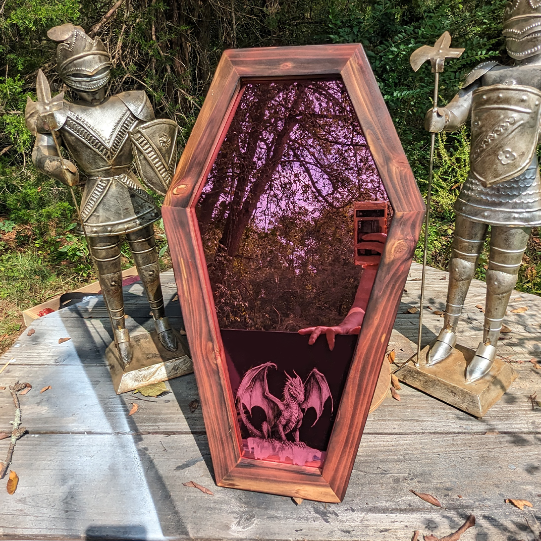 Coffin Mirror