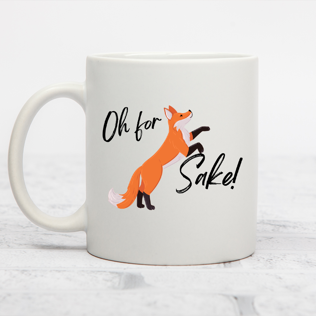 11 oz Coffee Mug - For Fox Sake