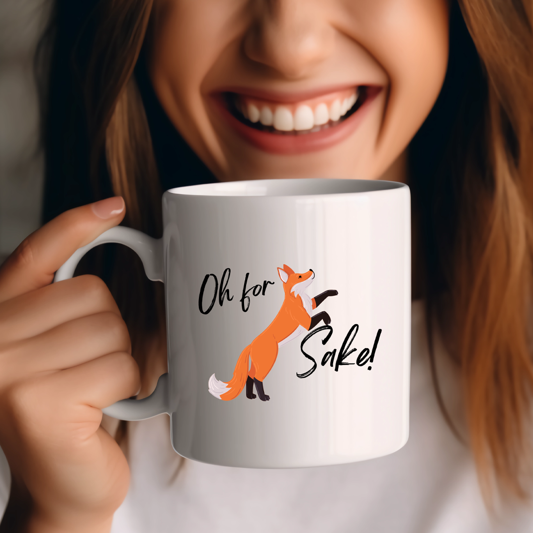 11 oz Coffee Mug - For Fox Sake