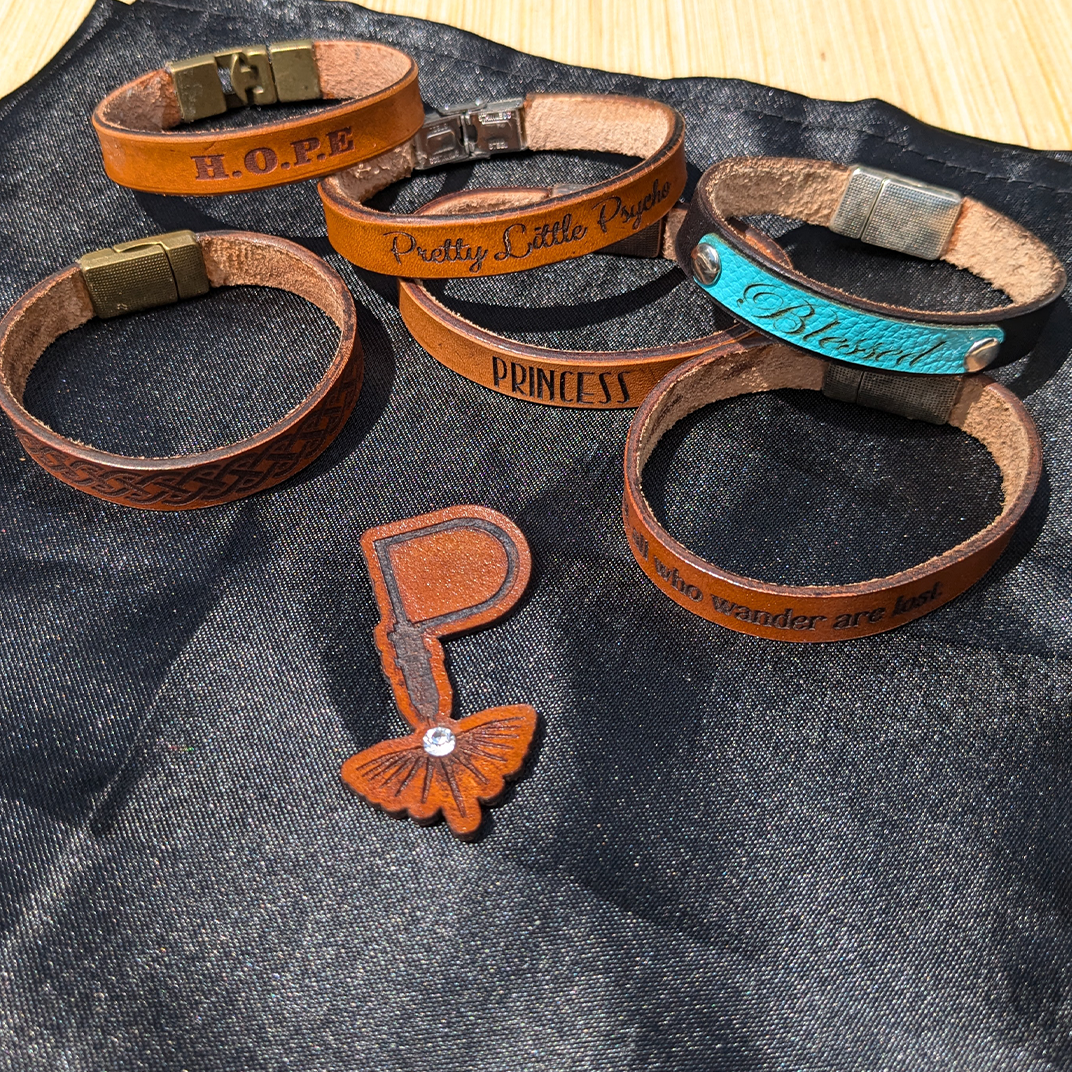 Leather Bracelet Magnetic closure