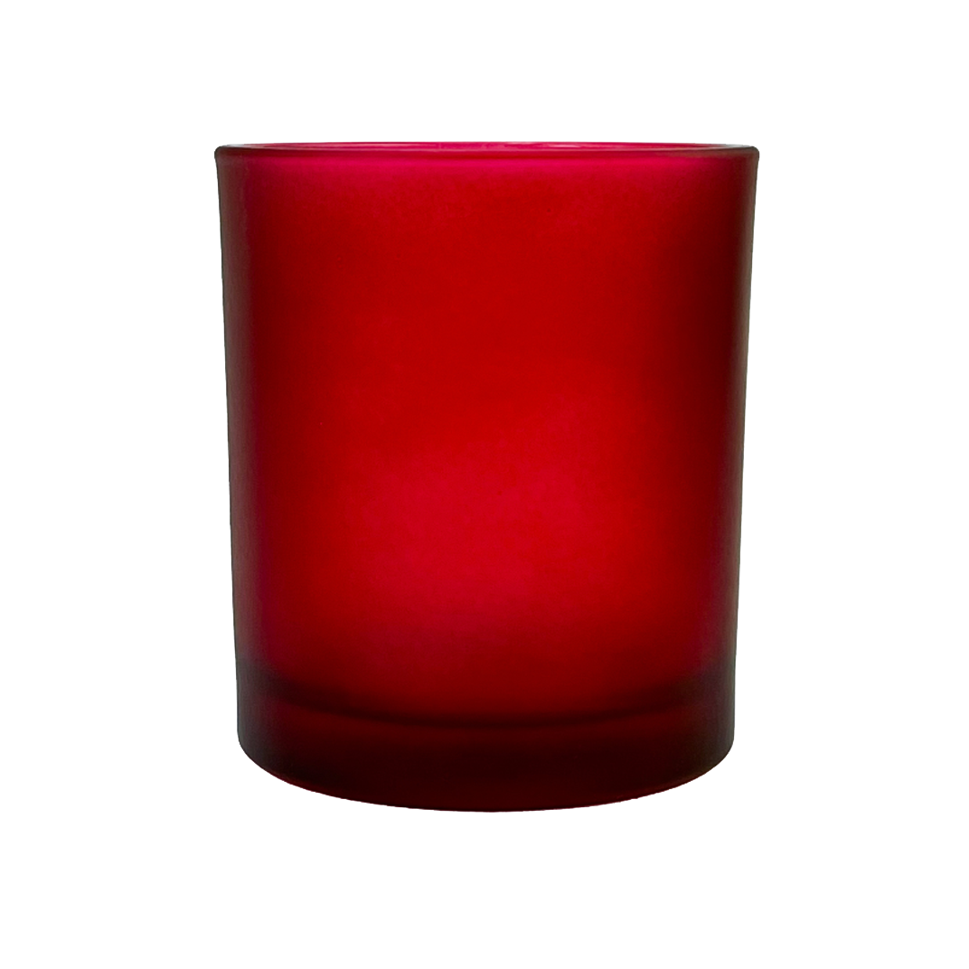 12.5 OZ Red vessel, Hand-poured, Soy Wax Candle