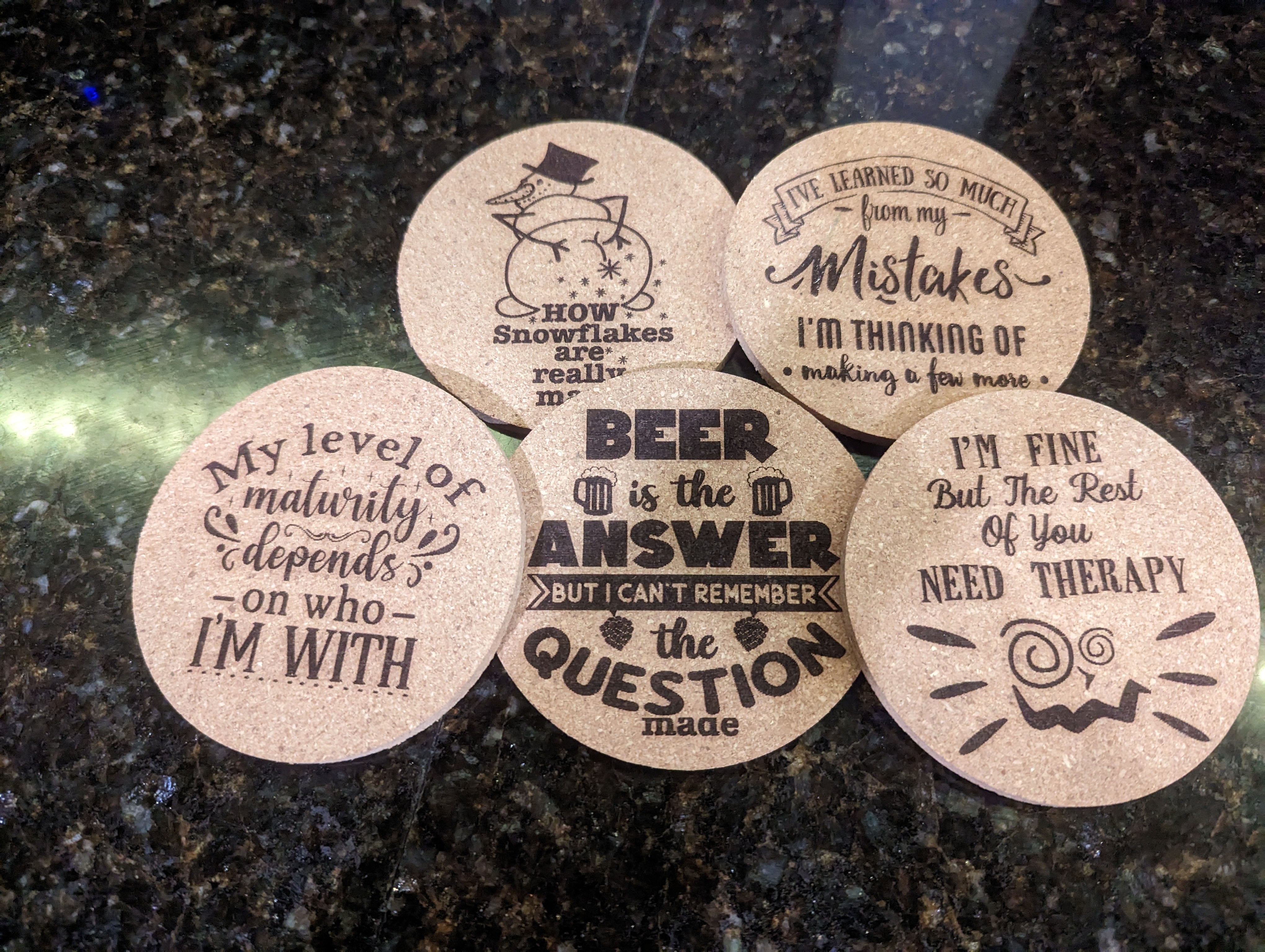 Coasters - Set of 4